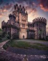 Butron castle, in Gatika, in the province of Biscay, northern Spain.jpg
