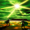 DALL·E 2022-09-06 15.19.04 - psychic knights battling on a volcanic plain, illuminated by a gr...png