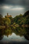 Warkworth Castle on the River Coquet, Northumberland.jpg